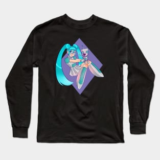 Blue Bots Long Sleeve T-Shirt